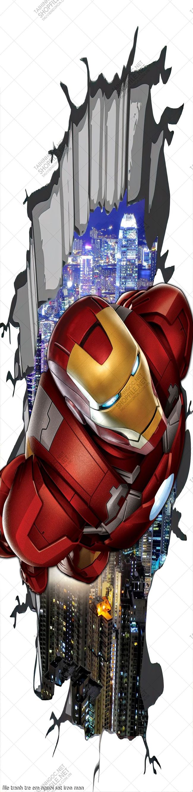 file tranh tre em nguoi sat iron man